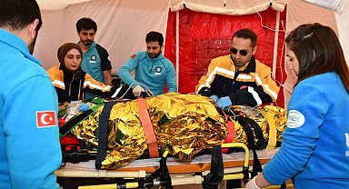 Lüleburgaz'da sel tatbikatı yapıldı