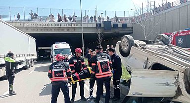 Malatya'da altgeçitte kaza: 2 yaralı