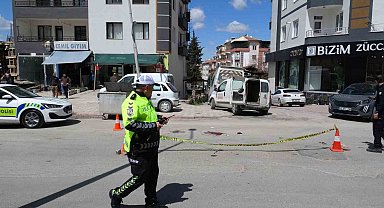 Malatya'da beton mikserinin çarptığı kadın ağır yaralandı