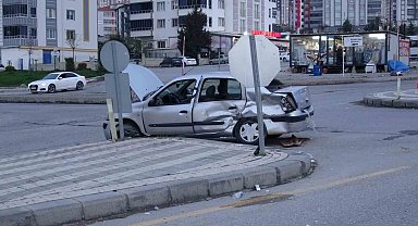 Malatya'da iki araç çarpıştı: 4 yaralı