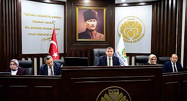 Malatya'da nisan ayı meclis toplantısı yapıldı