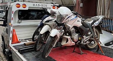 Manisa'da kuralsız motosikletlere ağır darbe: 196 bin TL ceza