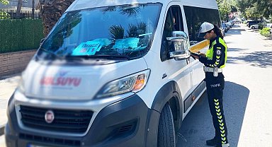 Manisa'da okul çevrelerine sıkı trafik denetimi: 9 sürücüye ceza