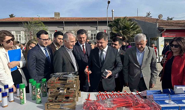 Mardin'de INSURE Projesi kapsamında 4 milyon liralık ekipman teslim töreni