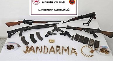 Mardin'de silah ve tarihi eser operasyonu: 3 tutuklama