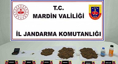 Mardin'de uyuşturucu operasyonu