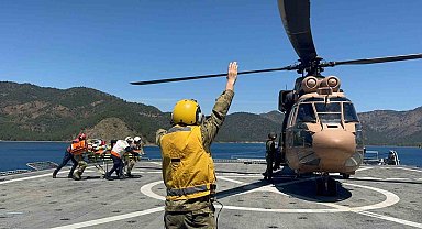 Marmaris açıklarında nefes kesen tatbikat: 22 ülkeden katılım