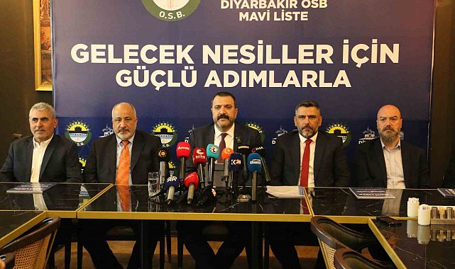 Mavi Listeden Diyarbakır OSB'ye dönüşüm paketi