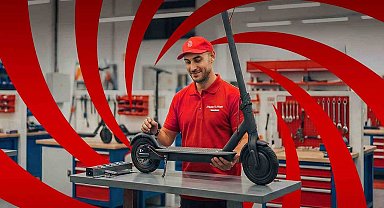 MediaMarkt Türkiye'den elektrikli scooter bakım hizmeti