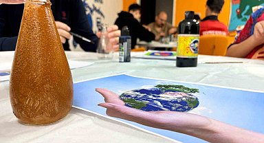 Menteşe'de atıklar sanata dönüşüyor