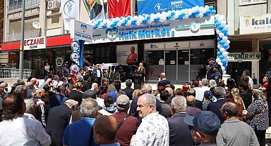 Merkezefendi Halk Market'in 3. şubesi hizmete açıldı