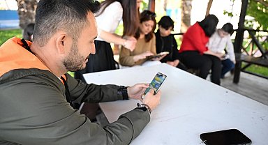 Mersin'de 'Çevresin' uygulaması hizmete sunuldu