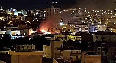 Mersin'de ev yangını