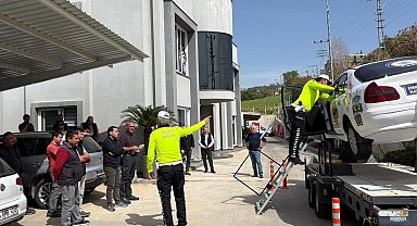 Mersin'de trafik güvenliği için sürücülere uygulamalı eğitim