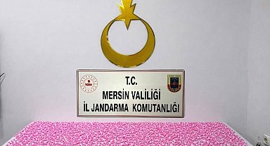 Mersin'de uyuşturucu haplarla yakalanan 2 şüpheli tutuklandı