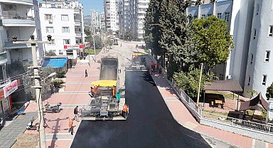 Mersin'de yol yenileme çalışmaları sürüyor