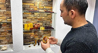 Mescid-i Nebevi modeli tespihi, çocuklarına bırakacak