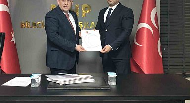 MHP Bozüyük İlçe Başkanlığına Mümin Gün atandı