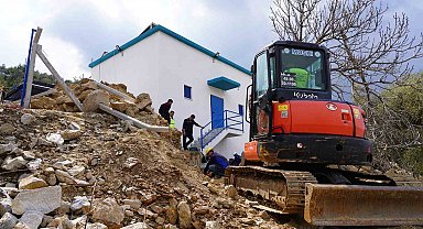 Milas Bafa Mahallesi'ndeki içme suyu deposu yenilendi