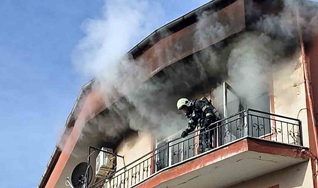 Milas'ta korkutan yangın