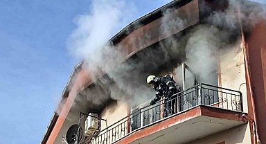 Milas'ta korkutan yangın