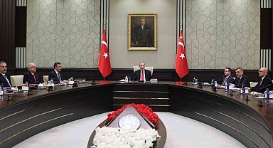 Milli Güvenlik Kurulu, Cumhurbaşkanı Recep Tayyip Erdoğan'ın başkanlığında toplandı.