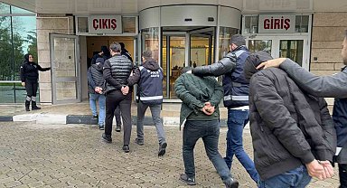 Milyonluk araç vurgunu operasyonunda 8 kişi tutuklandı