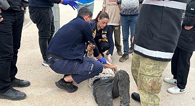 Motosiklet ile otomobil çarpıştı: 1 yaralı