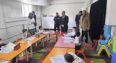 Müftü Çapçı minik yüreklere buluştu