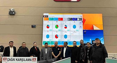 Muğla 112 Acil Çağrı Merkezi muhtarları ağırladı