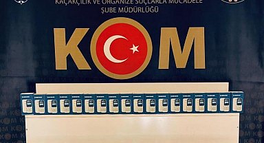 Muş'ta 35 kaçak cep telefonu ele geçirildi