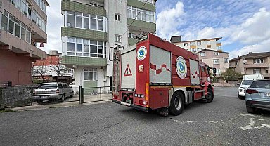 Mutfakta çıkan yangın söndürüldü