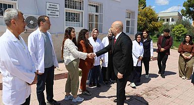 Nacar, Karataş'ta sağlık tesislerini inceledi