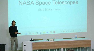 NASA Bilim İnsanı Sidd Bikkannavar öğrencileri ile buluştu