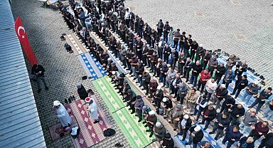 Nasreddin Hoca Mahallesi'nde yağmur ve şükür duası yapıldı