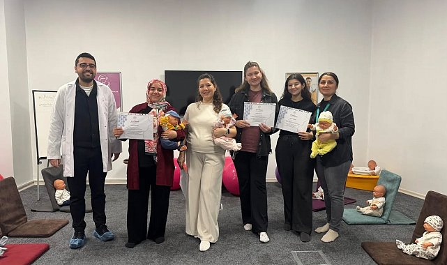 Nazilli'de anne adaylarına 'bilinçli gebelik' eğitimi