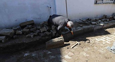 Nazilli'de yol bakım ve onarım çalışmaları sürüyor