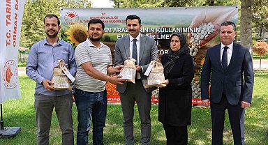 Nevşehir'de çiftçilere 22 ton tohumluk kuru fasulye dağıtıldı