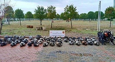 Nevşehir'de motosiklet şaselerini kazıyan şahıslara operasyon: 2 gözaltı