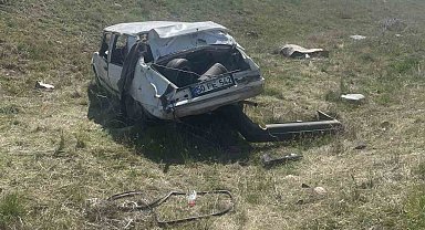 Nevşehir'de otomobil takla attı: 1 yaralı