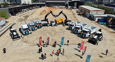 Nilüfer Belediyesi'nin yeni araçları yollarda