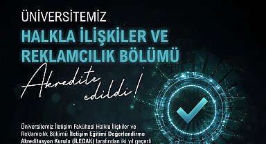 NÖHÜ Halkla İlişkiler ve Reklamcılık Bölümü akredite edildi