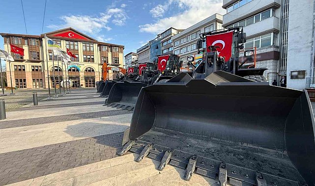 OBB, araç filosuna 5 yeni iş makinesi eklendi