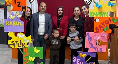 Ödemiş'te Otizm Farkındalık Günü'nde "sevgi" vurgusu