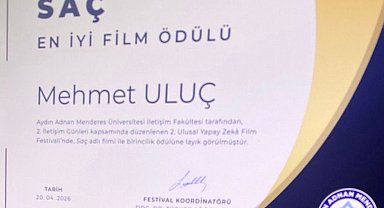 Ödülünü Filistin'e ithaf etti