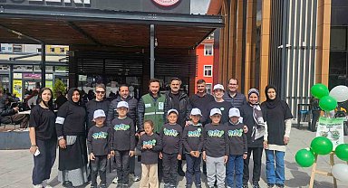 Öğrencilerden sağlık yaşam etkinliği