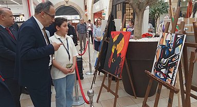 Öğrencilerin yıl boyunca emek verdikleri eserler görücüye çıktı