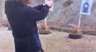 Okul saldırganının poligonda atış yaptığı görüntüler ortaya çıktı