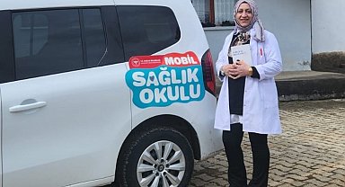 Oltu'da köylere mobil araçla sağlık desteği