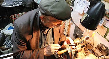 Ömrünü anahtara adadı, 84 yaşında hâlâ tezgâh başında